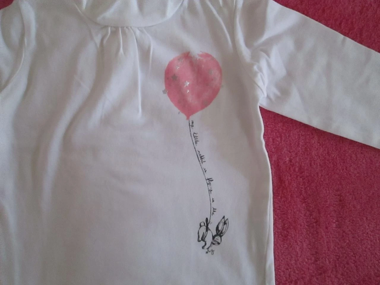 Tee-shirt blanc manches longues Grain de Blé – photo 2